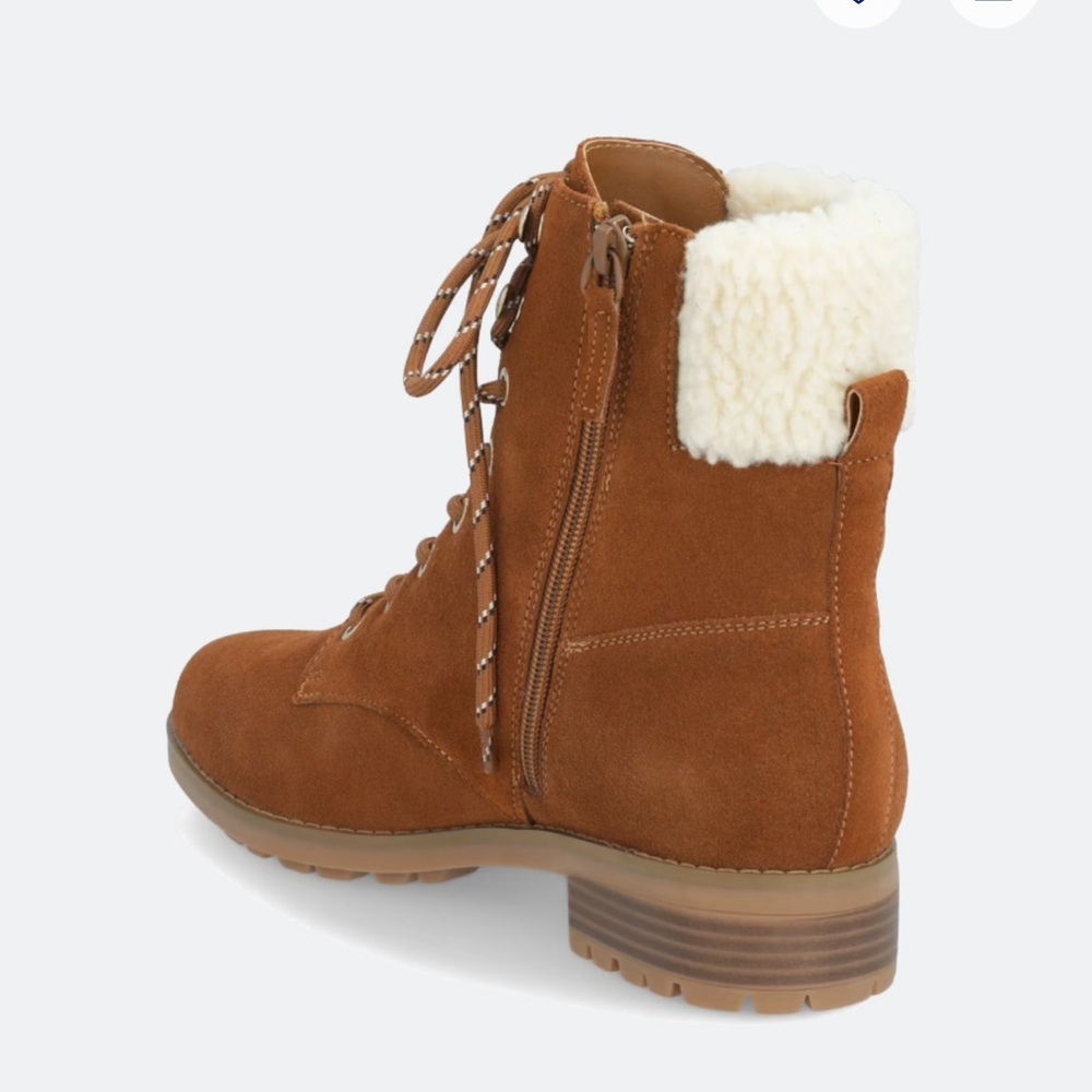 Violet & Red's Samara Hiker Suede Bootie Size 9 - Picture 3 of 6